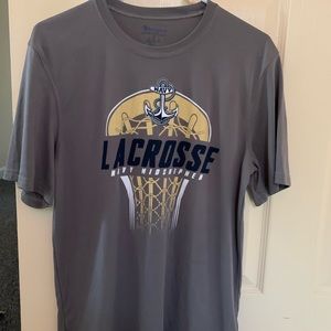 Navy academy lacrosse T-shirt